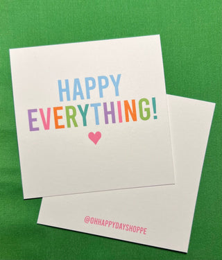 Happy Everything Gift Tags, set of 10-Gift Wrapping-[product_category]-Whatsoever Things