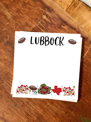 Lubbock, TX Notepad-Notebooks & Notepads-[product_category]-Whatsoever Things