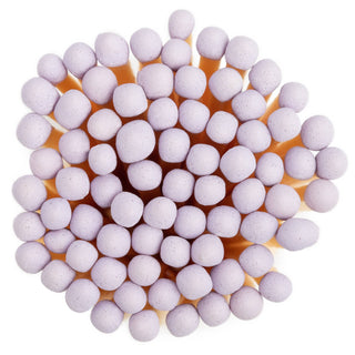Apothecary Jar with Iced Lavender Matchsticks-Lighters & Matches-[product_category]-Whatsoever Things