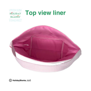 Seersucker baskets - Halloween or Easter