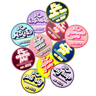 Sorority Sticker - Go Design-Stickers-[product_category]-Whatsoever Things