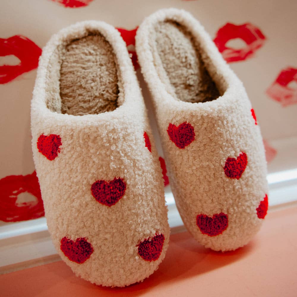 'Hearts All Over' Slippers