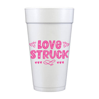 Love Struck Valentine's Day Foam Cups - Valentines-Drinkware-[product_category]-Whatsoever Things