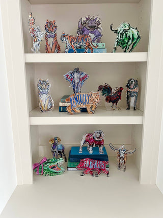 "Rev" acrylic shelfie