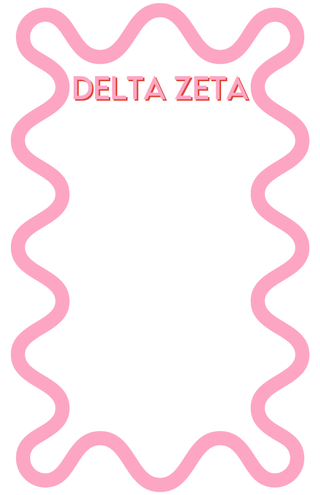 Sorority Squiggle Notepad-Notebooks & Notepads-[product_category]-Whatsoever Things