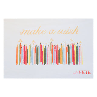 Make a Wish Pouch Needlepoint Canvas