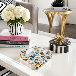 Decorative Acrylic Bowl, Flutter, Petit