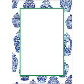 5"x7" Ginger Jars Pattern Notepad-Notebooks & Notepads-[product_category]-Whatsoever Things