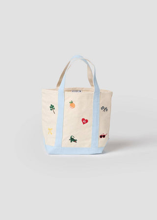 Florida Icons Mini Canvas Tote | Alice & Wonder