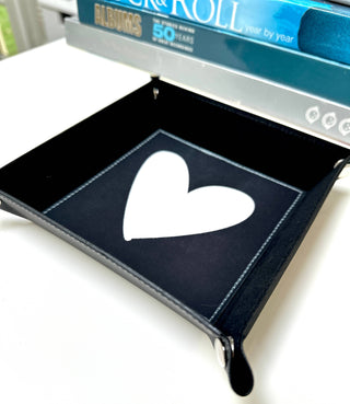Modern Heart Valet Tray 