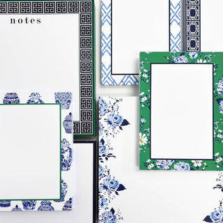 5"x7" Ginger Jars Pattern Notepad-Notebooks & Notepads-[product_category]-Whatsoever Things