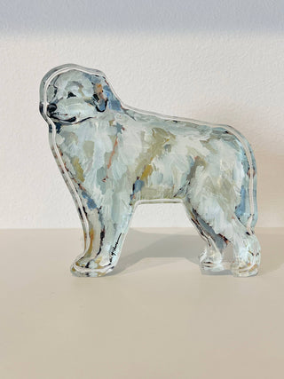 "Great Pyrenees" acrylic shelfie
