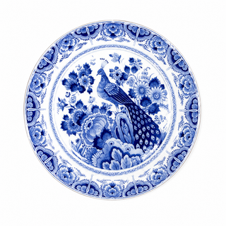 Blue & White Ceramic Needle Minders