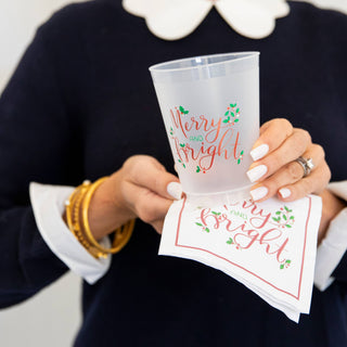 In Stock WH Paper Cocktail Napkin | Merry and Bright-[product_category]-Whatsoever Things