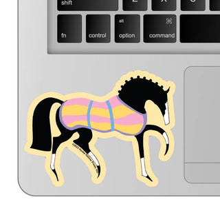 3" Waterproof Stylish Horse in Blanket Sticker-Stickers-[product_category]-Whatsoever Things