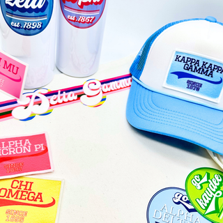 Sorority Peel & Stick Patch - Collegiate Design-Stickers-[product_category]-Whatsoever Things