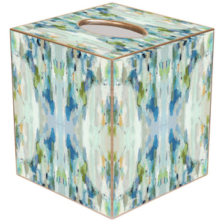 Wintergreen Tissue Box Cover by Laura Park