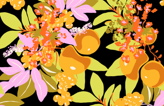 Acrylic Tray FAB FLORAL insert set of 10-Trays-[product_category]-Whatsoever Things