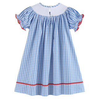 School Supplies Smocked Bishop Dress-Baby & Kids Clothing-[product_category]-Whatsoever Things
