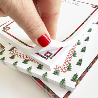 In Stock 5x7 Christmas Tree Farm Notepad-[product_category]-Whatsoever Things