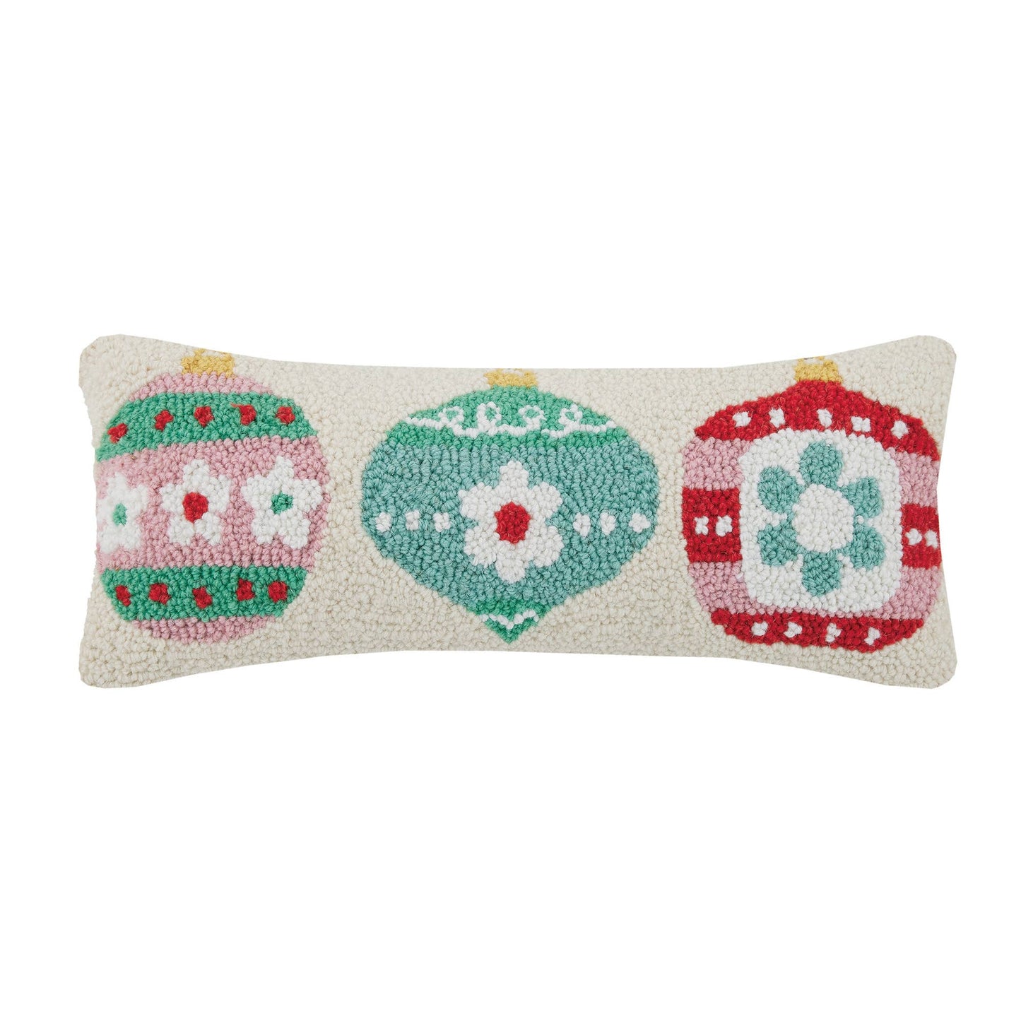 Groovy Ornaments Hook Pillow