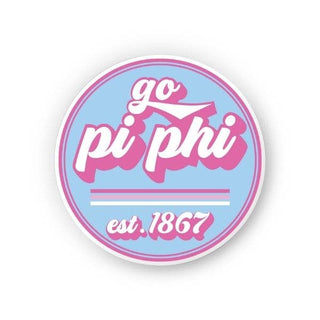 Sorority Sticker - Go Design-Stickers-[product_category]-Whatsoever Things
