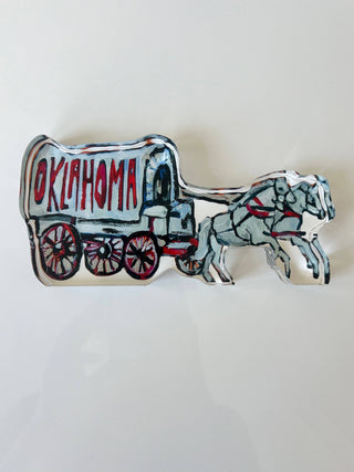 Oklahoma Acrylic Mini Block