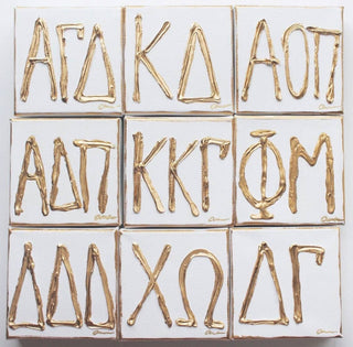 Sorority Canvas Art - Greek Art - Greek Letter Canvas Art-Office Supplies-[product_category]-Whatsoever Things