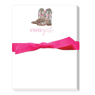 COWGIRL GIRL MINI NOTEPAD-Notebooks & Notepads-[product_category]-Whatsoever Things