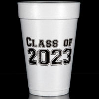 Sleeve of 10 Graduation Cups - 2023