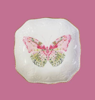 Butterfly Porcelain Bon Bon Tray