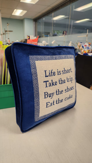 Needlepoint Pillow Finishing - Please read description before purchasing your finishing slot!