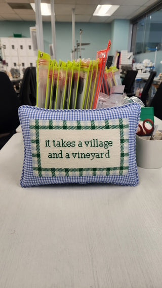 Needlepoint Pillow Finishing - Please read description before purchasing your finishing slot!