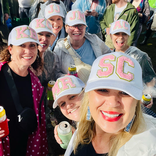 Trucker Hats (pink letters)