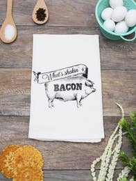 What's Shakin' Bacon Kitchen Towel