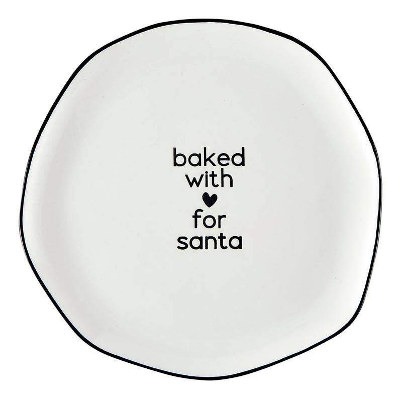 Ceramic 'For Santa' Plate