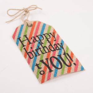 Happy Birthday Tag