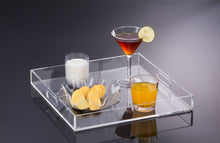 Load image into Gallery viewer, Rectangular and Square Acrylic Serving Trays
