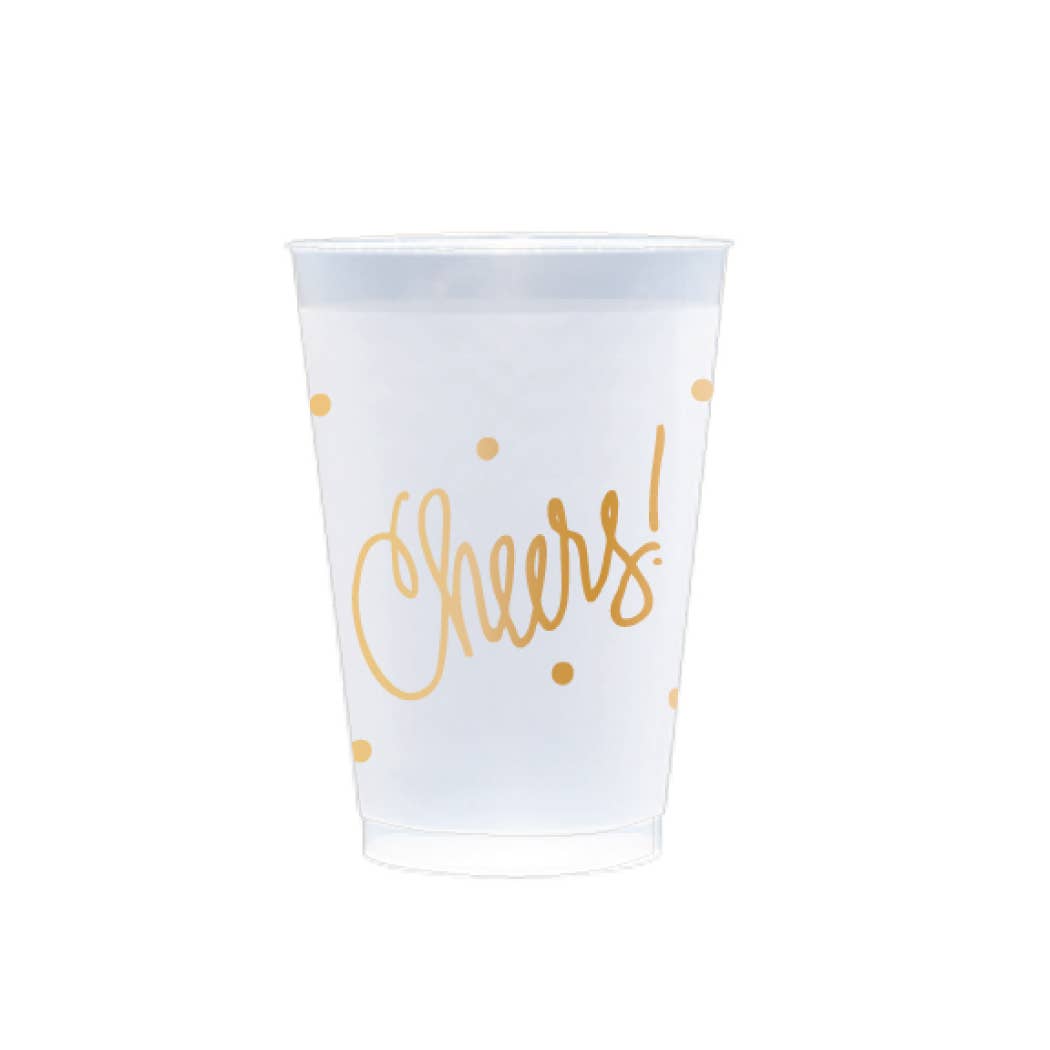 'Cheers' Shatterproof Cups, Various Sizes