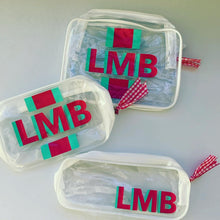 Load image into Gallery viewer, Clear Cosmetic Bags - four sizes
