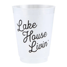 Load image into Gallery viewer, Lake House Livin&#39; Shatterproof cups (set of 8)
