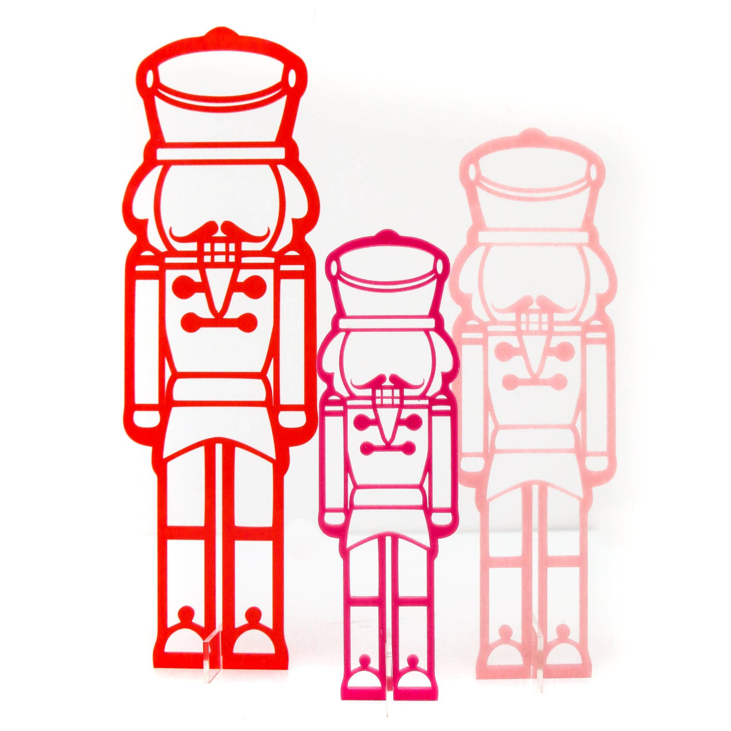 Acrylic Nutcracker Set