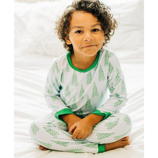 Buttflap PJs - Blue Christmas Tree-Baby & Kids Clothing-[product_category]-Whatsoever Things