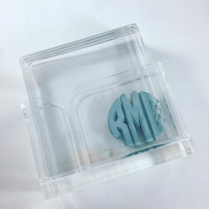 Acrylic Coasters - Square or Round (two color option) - set of four
