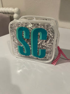 Clear Cosmetic Bags - four sizes