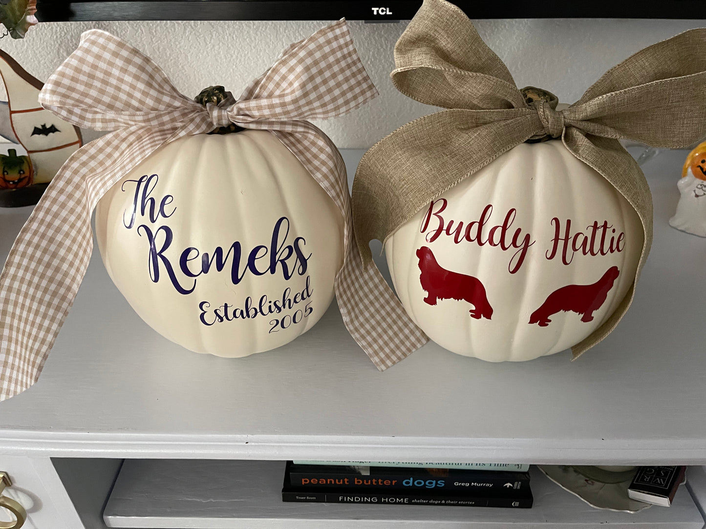 Faux Pumpkins (Various Sizes)