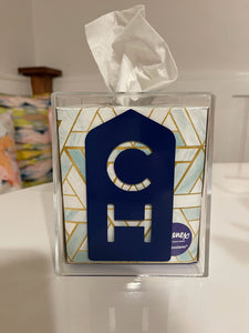 Boutique Acrylic Tissue Box Cover