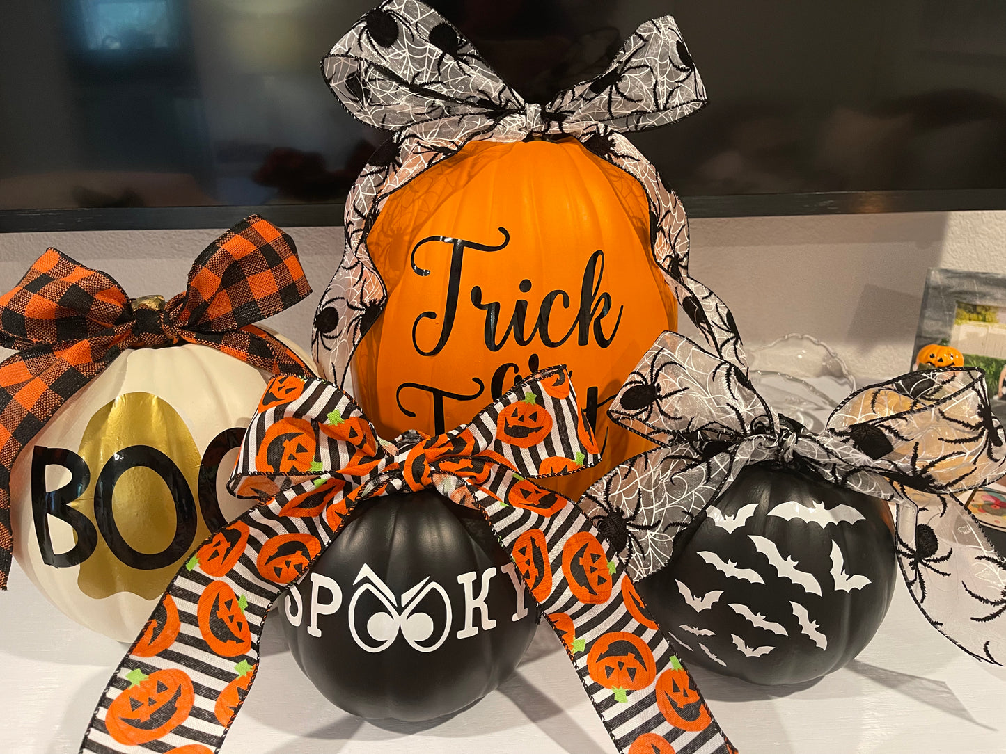 Faux Pumpkins (Various Sizes)