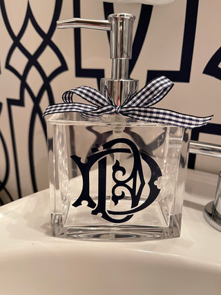 Acrylic Soap Dispenser-Decor-[product_category]-Whatsoever Things