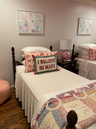 I Believe In Naps Hook Pillow-Throw Pillows-[product_category]-Whatsoever Things